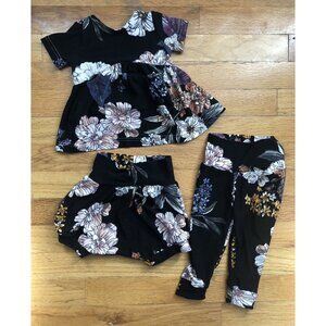 Macy Kate Boutique 6-12 M Peplum Bummie & Harem Pants